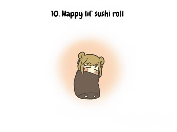 how to make a sad sushi happy 10