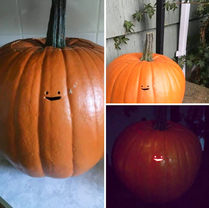 small smile pumpkin 1