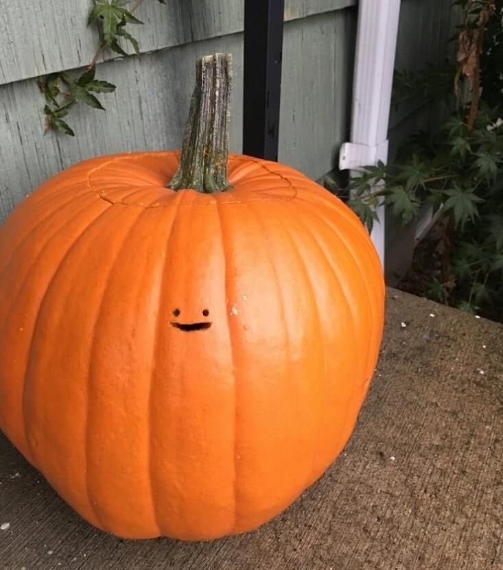 small smile pumpkin 2